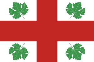 Bandera de mesa de Casaseca de las Chanas