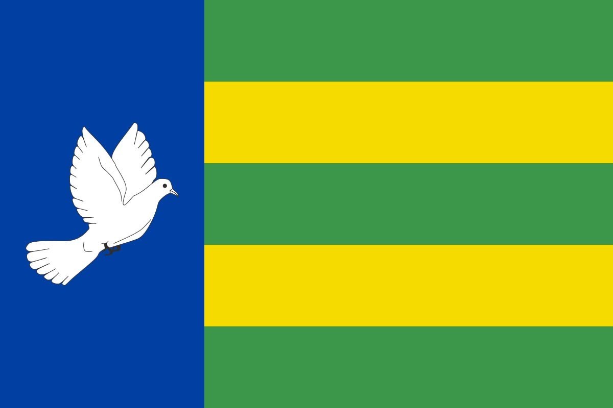 Bandera de mesa de Cerecinos del Carrizal