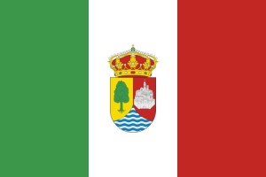 Bandera de mesa de Fresno de la Ribera