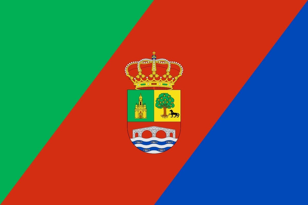 Bandera de mesa de Hermisende Bandera de mesa de Hermisende