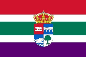 Bandera de mesa de Muelas del Pan Bandera de mesa de Muelas del Pan