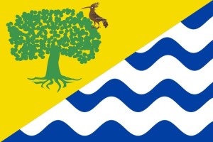 Bandera de mesa de Santa Cristina de la Polvorosa