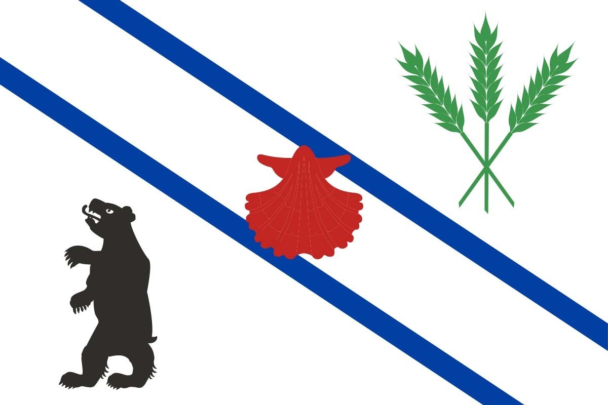 Bandera de mesa de Santovenia