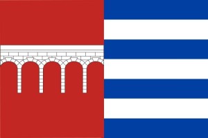 Bandera de mesa de Villabuena del Puente Bandera de mesa de Villabuena del Puente