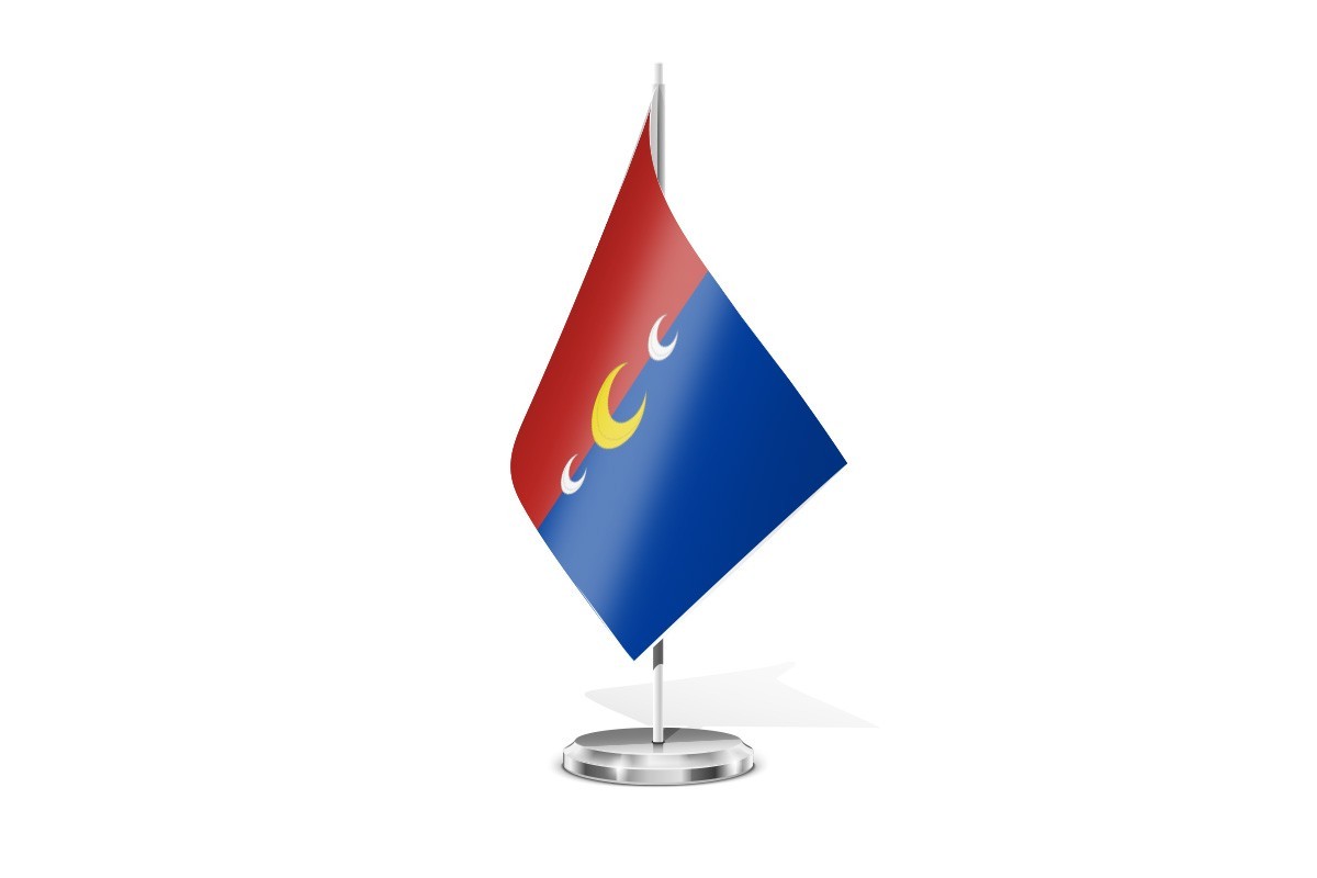 Bandera de mesa de Castrejón de Trabancos