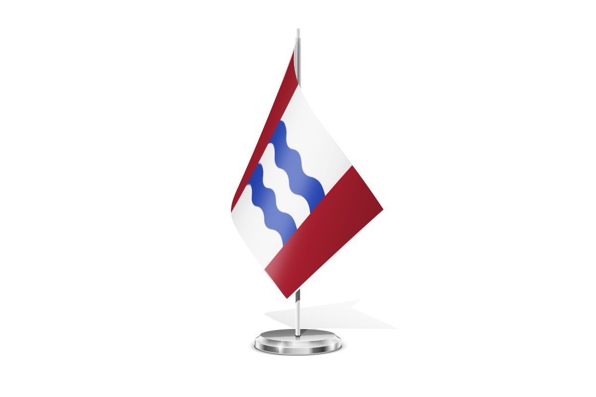 Bandera de mesa de Corcos