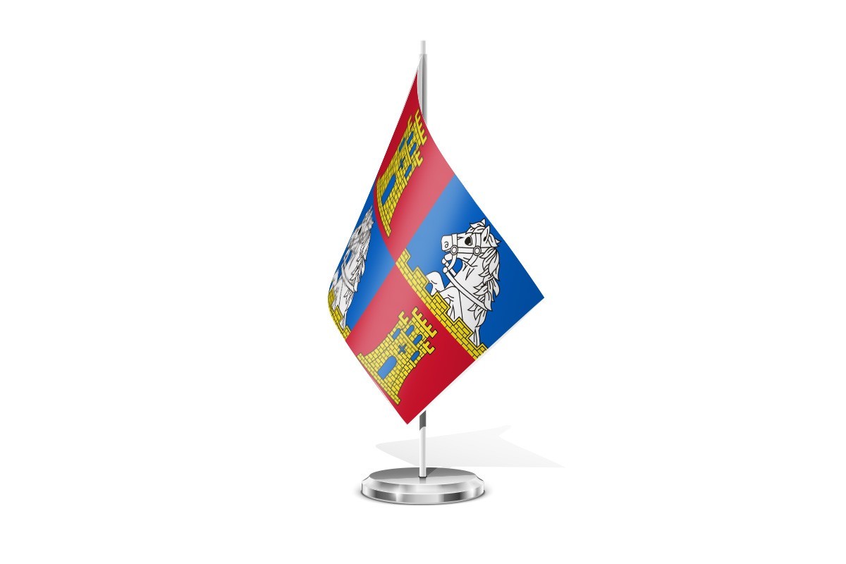 Bandera de mesa de Medina de Rioseco