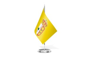 Bandera de mesa de Megeces 123