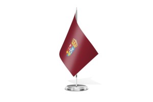 Bandera de mesa de Montealegre de Campos 123
