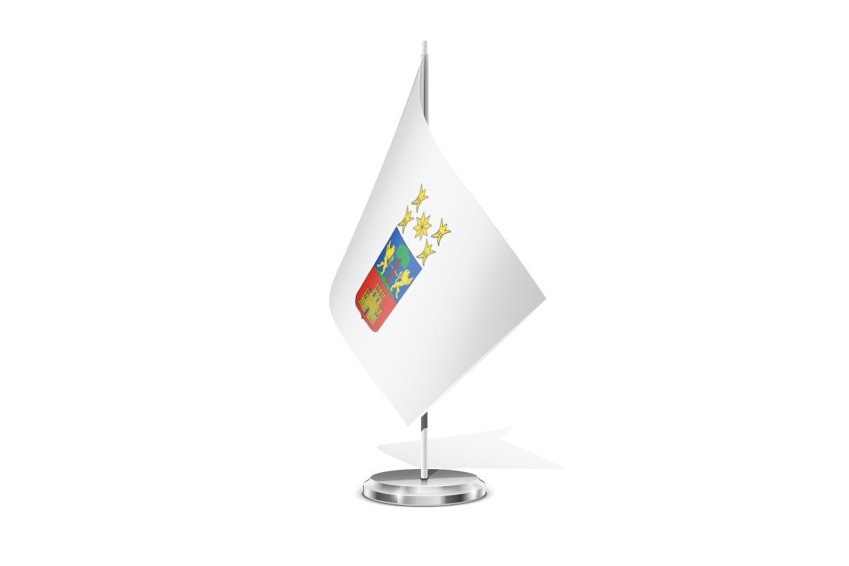Bandera de mesa de Olmedo