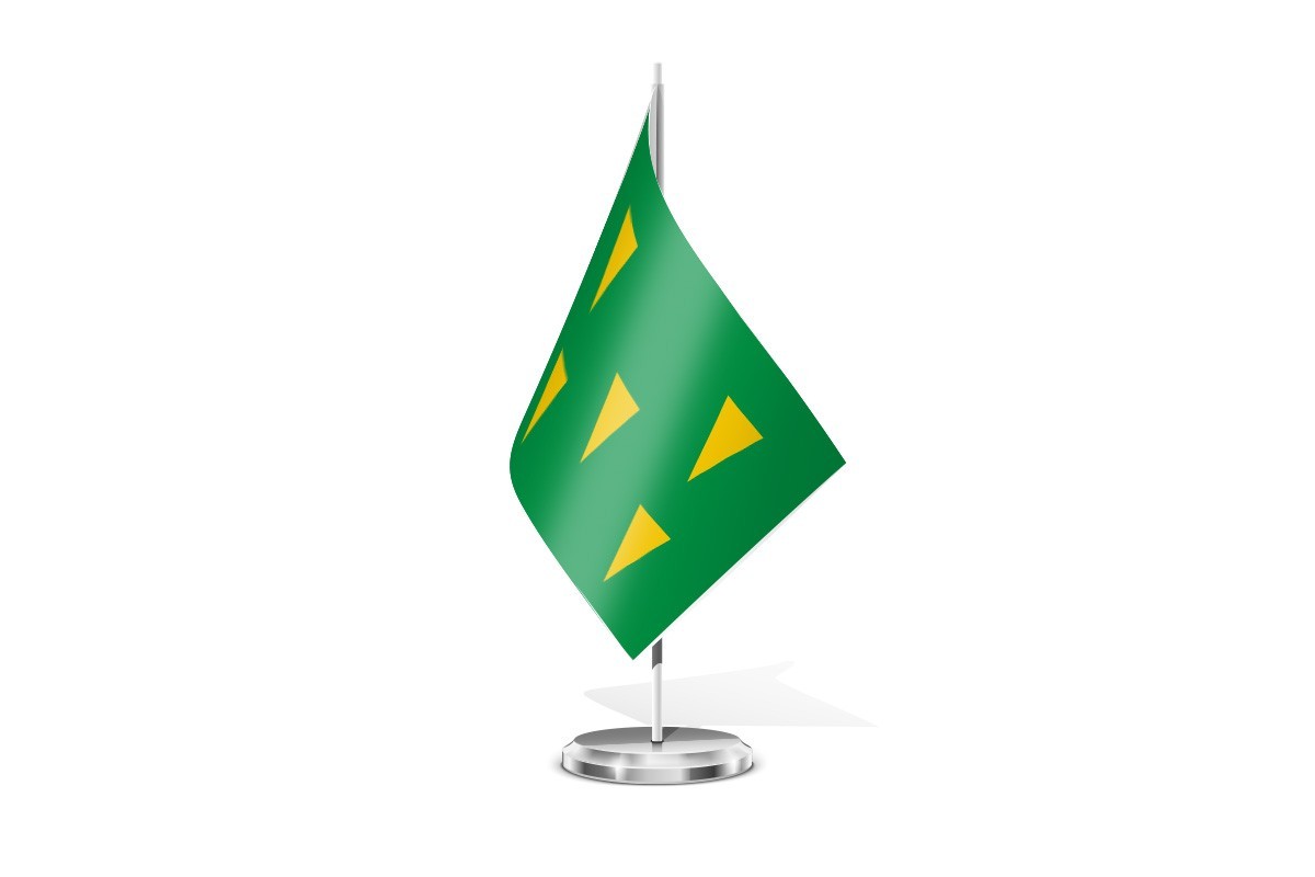 Bandera de mesa de Valdestillas