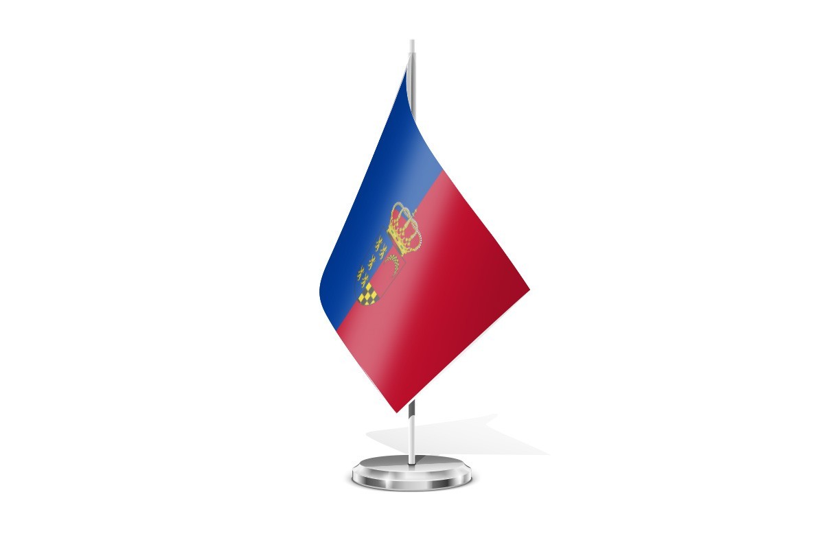 Bandera de mesa de Velliza