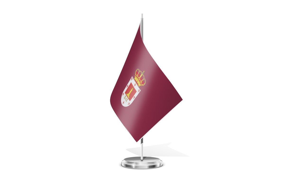 Bandera de mesa de Villalar de los Comuneros