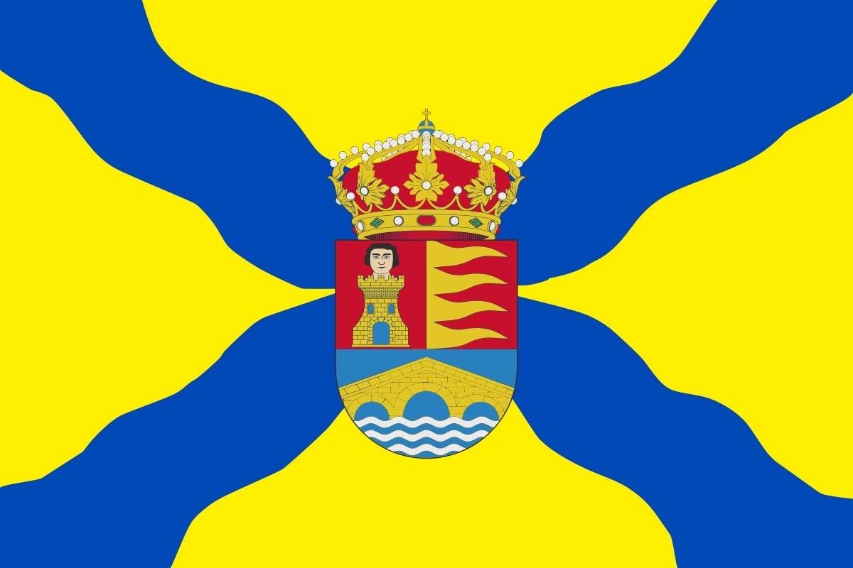 Bandera de mesa de Cabezón de Pisuerga Bandera de mesa de Cabezón de Pisuerga