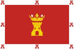 Bandera de mesa de Canalejas de Peñafiel Bandera de mesa de Canalejas de Peñafiel