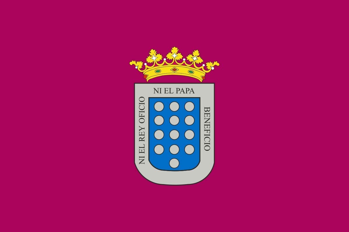 Bandera de mesa de Medina del Campo