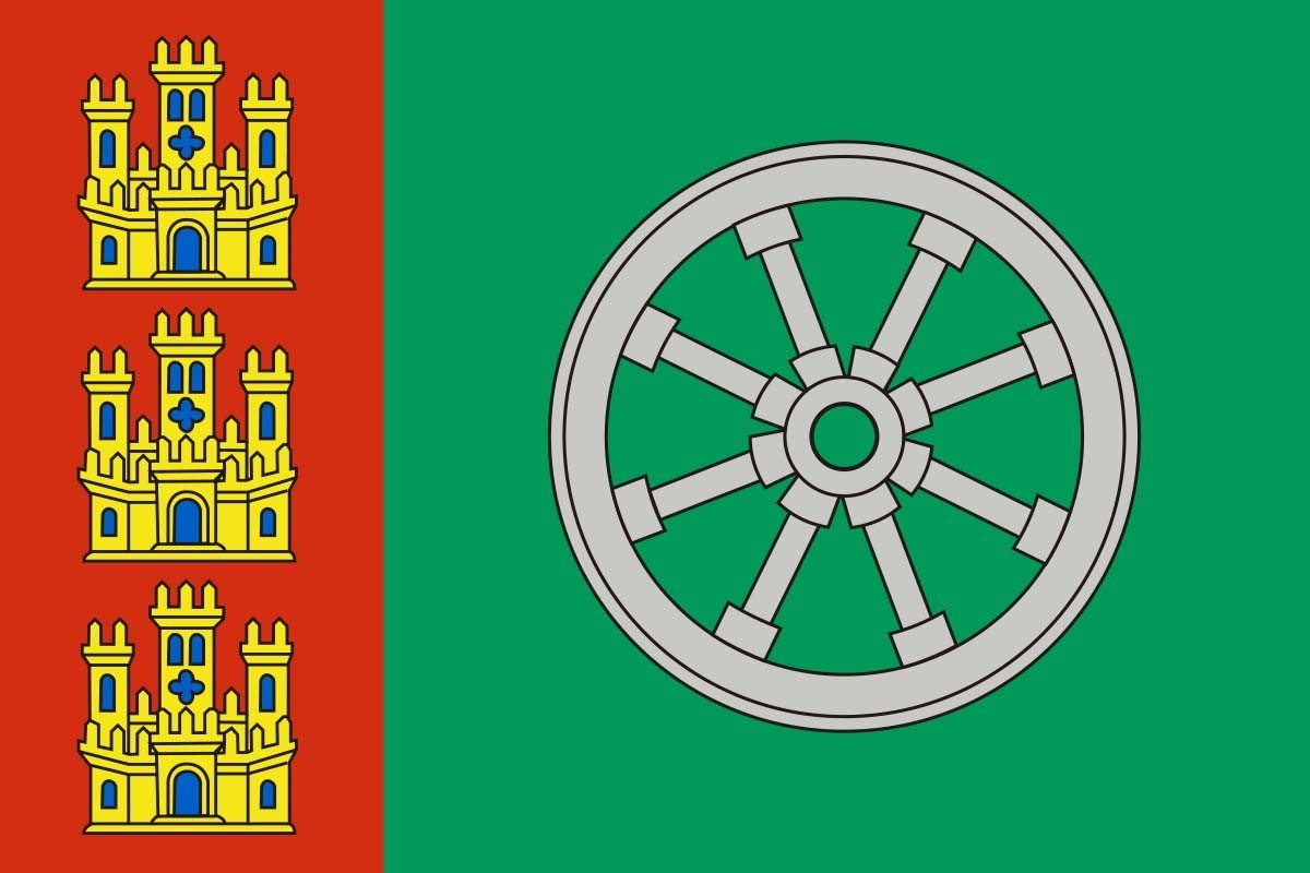 Bandera de mesa de Rueda