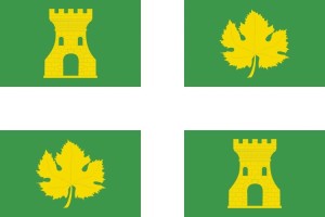 Bandera de mesa de Villaverde de Medina Bandera de mesa de Villaverde de Medina