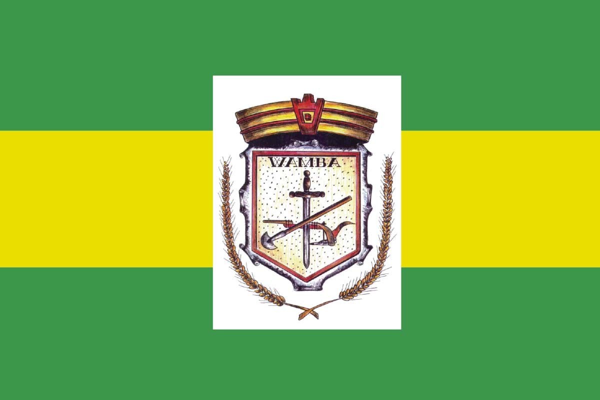 Bandera de mesa de Wamba