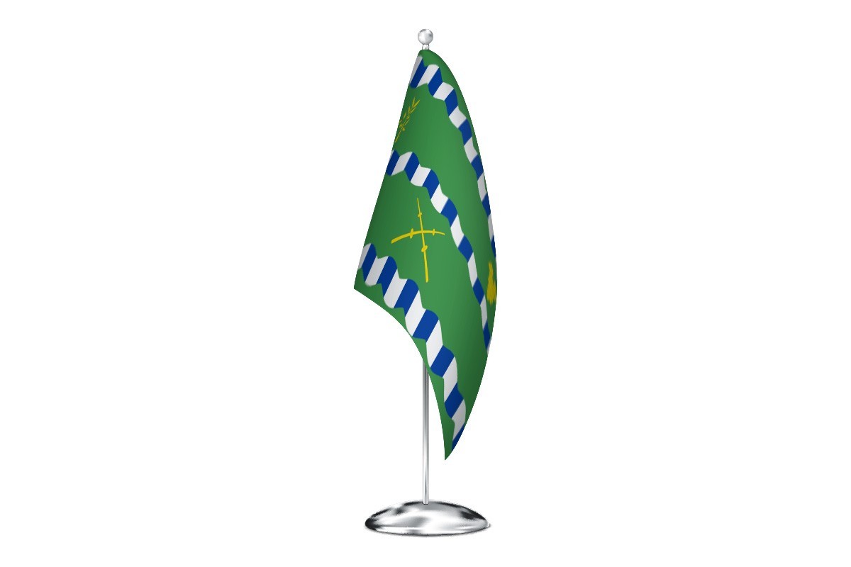 Bandera de despacho de Salas Bajas de alta calidad