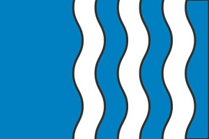 Bandera de Bueu de alta calidad para exterior 123