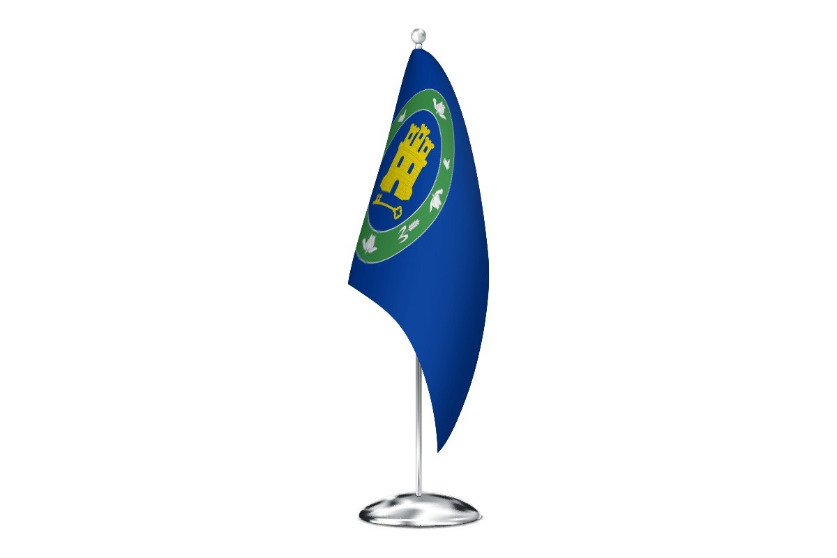 Bandera de despacho de Torres de Barbués de alta calidad