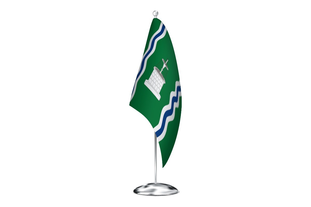 Bandera de despacho de Alfamén de alta calidad