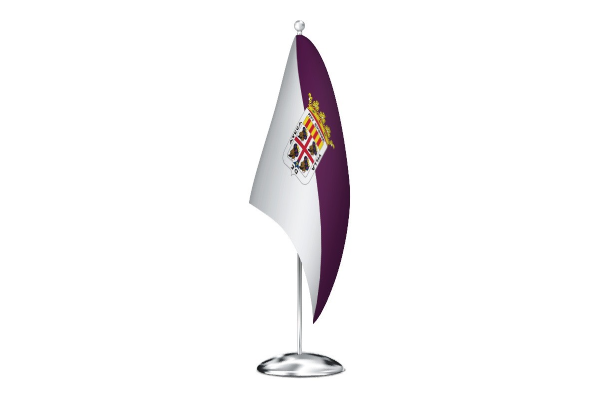 Bandera de despacho de Ateca de alta calidad