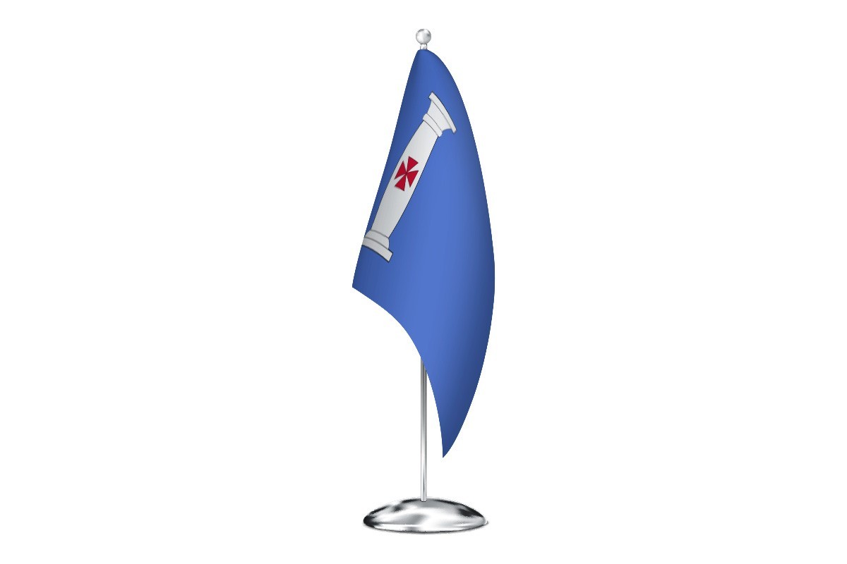 Bandera de despacho de Brea de Aragón de alta calidad