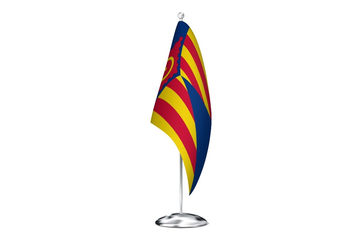 Bandera de despacho de Cimballa de alta calidad