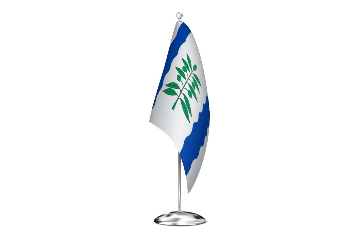 Bandera de despacho de Cinco Olivas de alta calidad