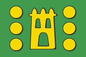 Bandera de Calvos de Randín de alta calidad para exterior 123