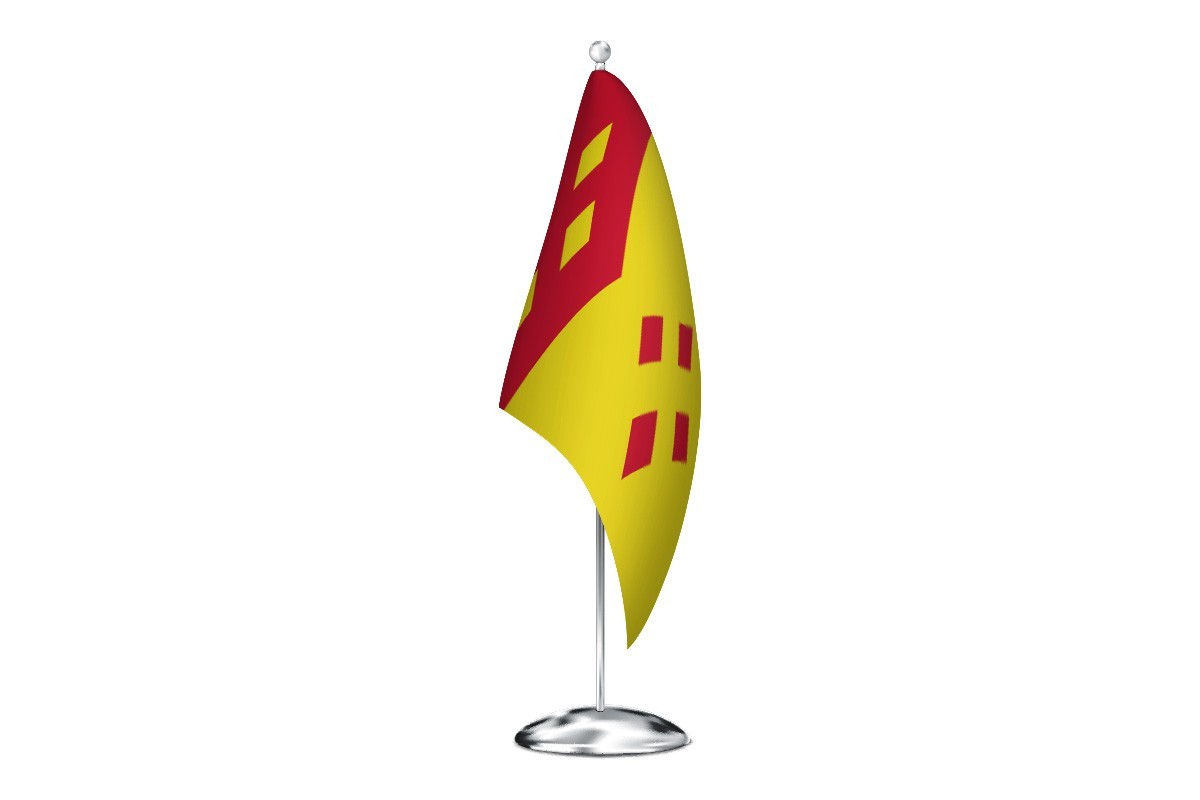 Bandera de despacho de Fayón de alta calidad