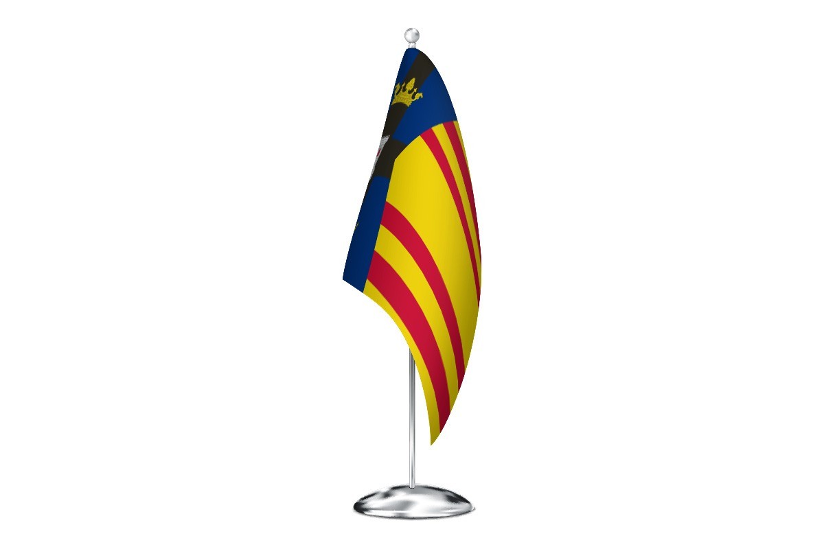 Bandera de despacho de Malón de alta calidad
