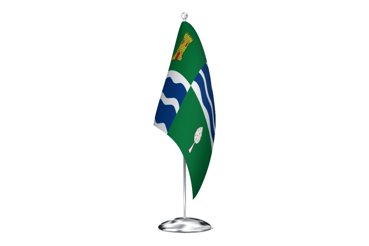 Bandera de despacho de Mequinenza de alta calidad