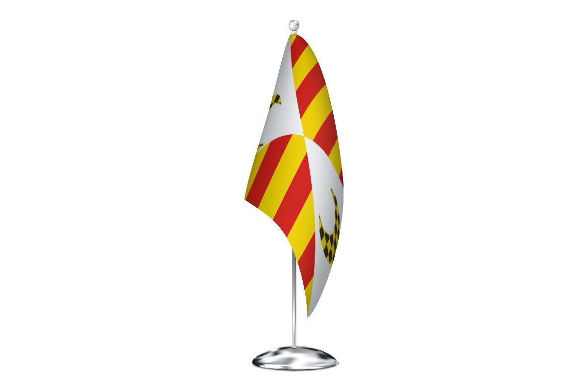 Bandera de despacho de Pedrola de alta calidad