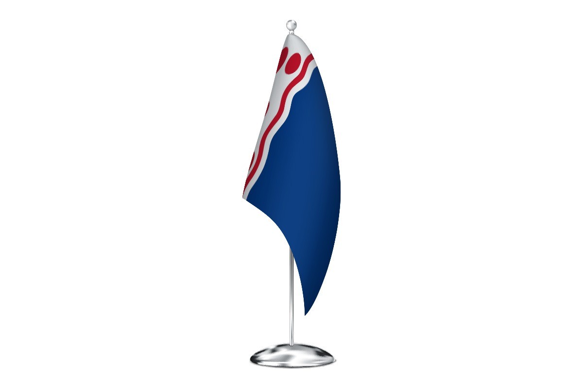 Bandera de despacho de Quinto de alta calidad