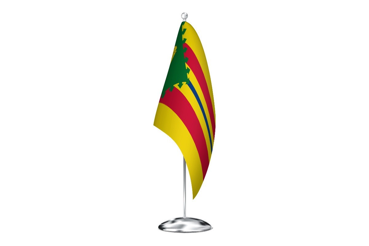 Bandera de despacho de Romanos de alta calidad