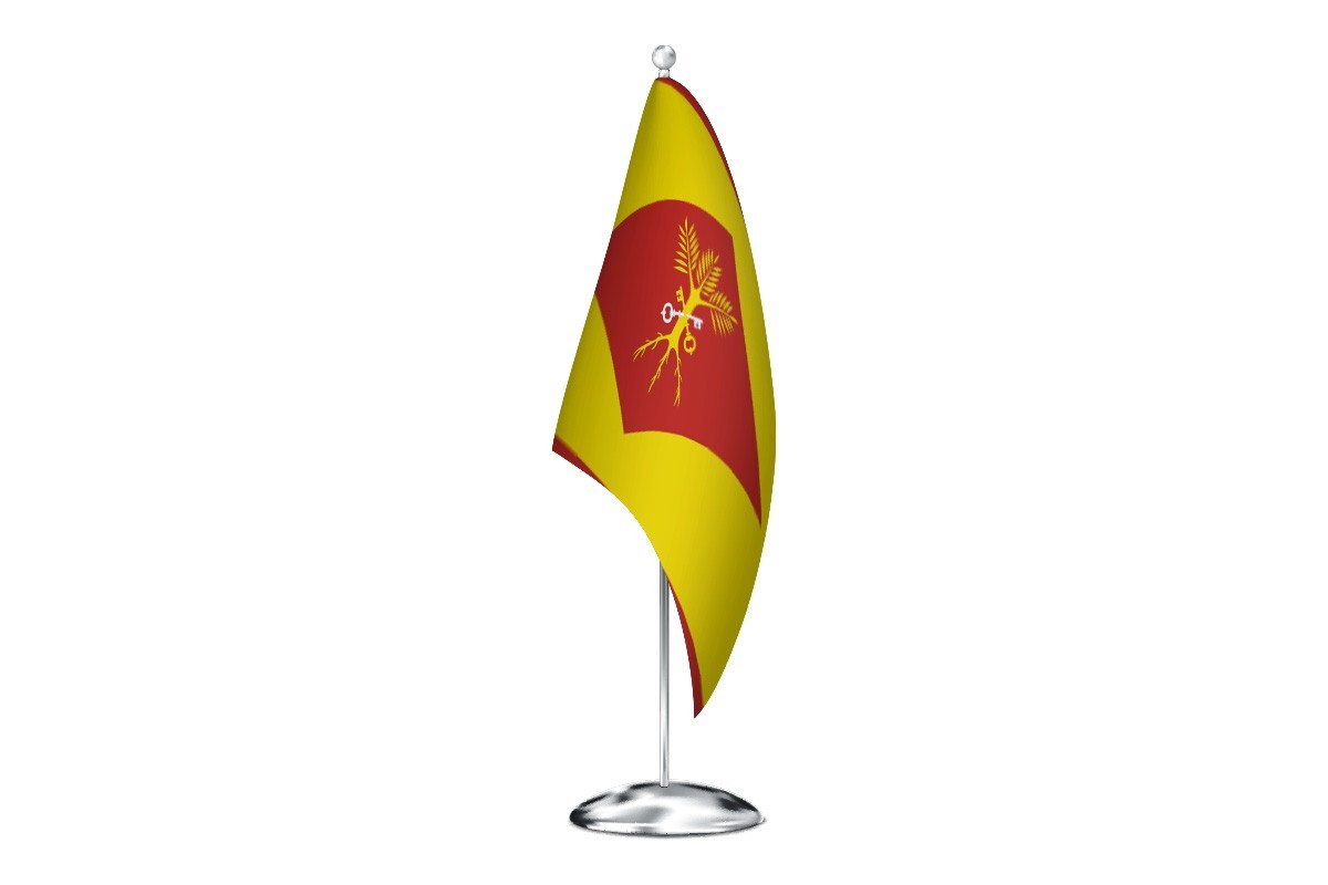 Bandera de despacho de Samper del Salz de alta calidad