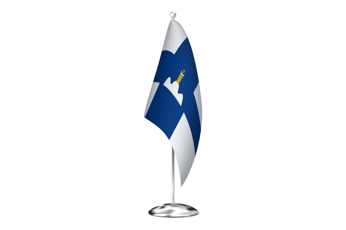 Bandera de despacho de Santa Cruz de Moncayo de alta calidad