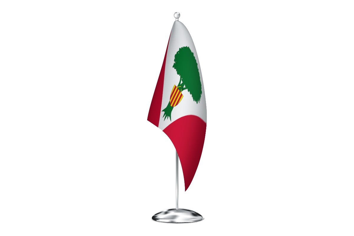 Bandera de despacho de Santed de alta calidad