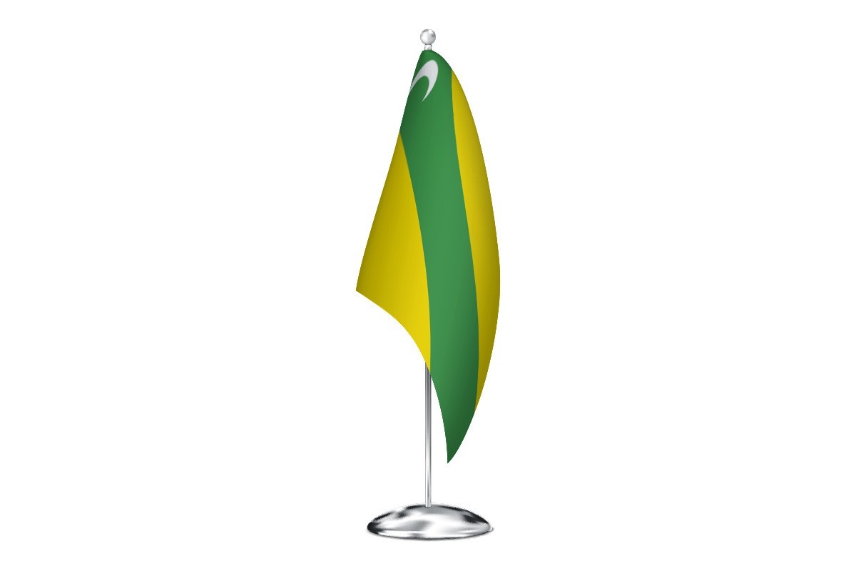 Bandera de despacho de Sierra de Luna de alta calidad