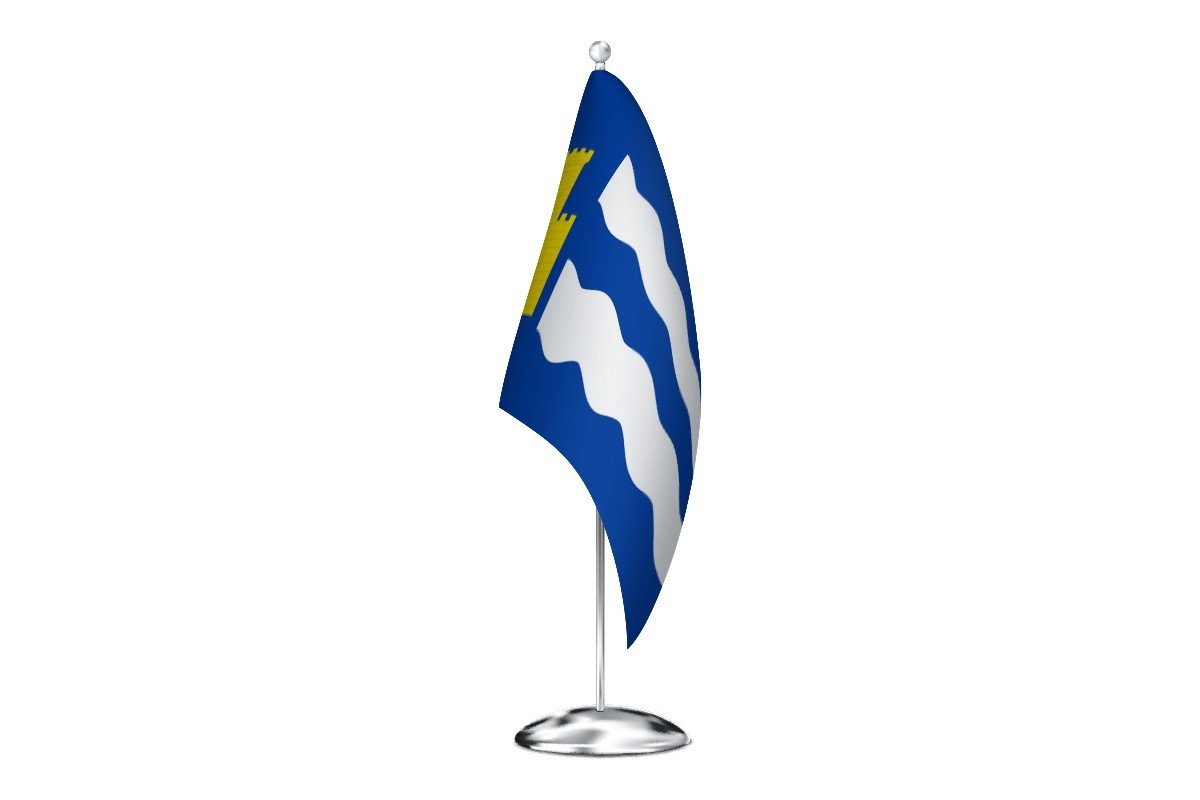 Bandera de despacho de Torrijo de la Cañada de alta calidad