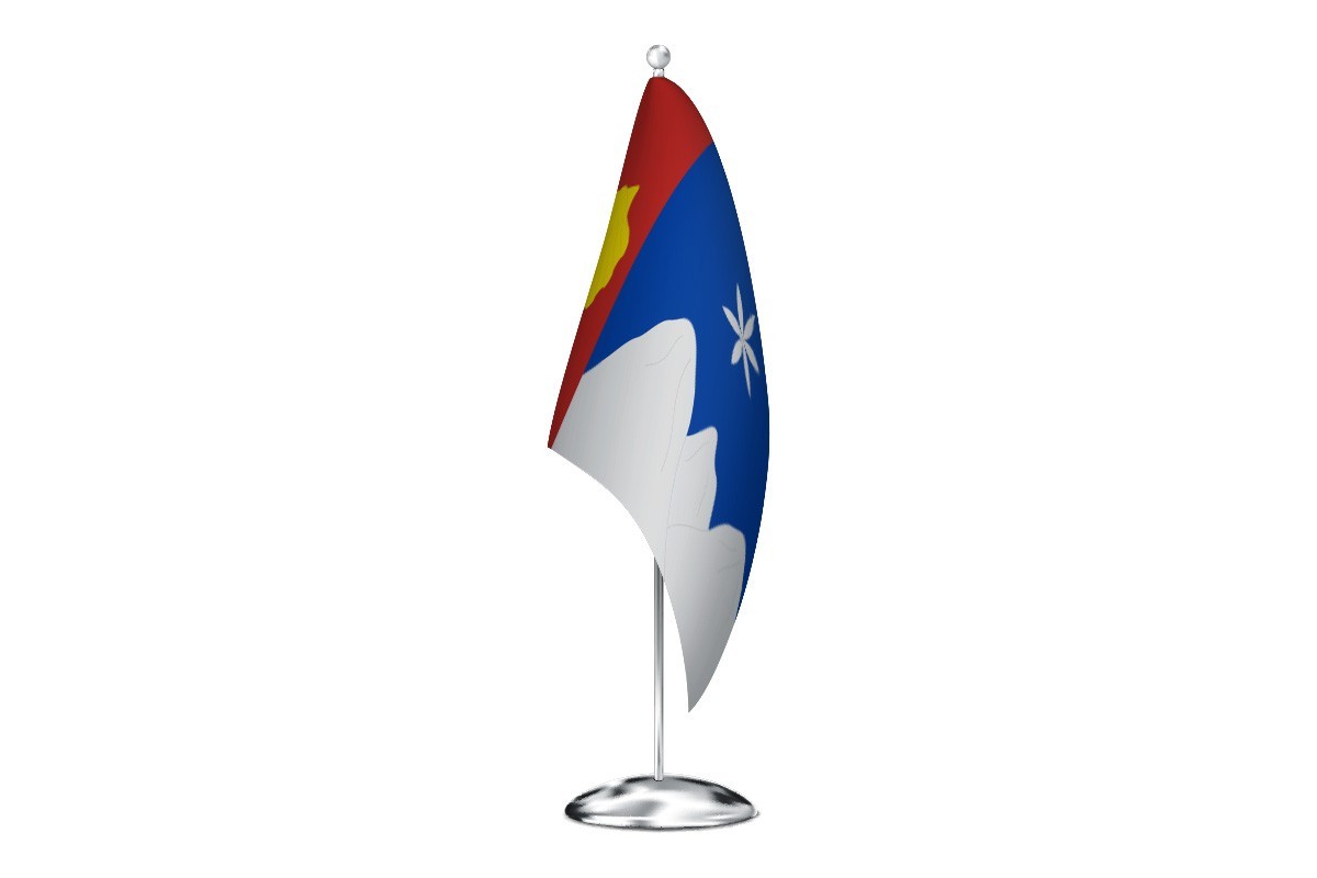 Bandera de despacho de Urriés de alta calidad