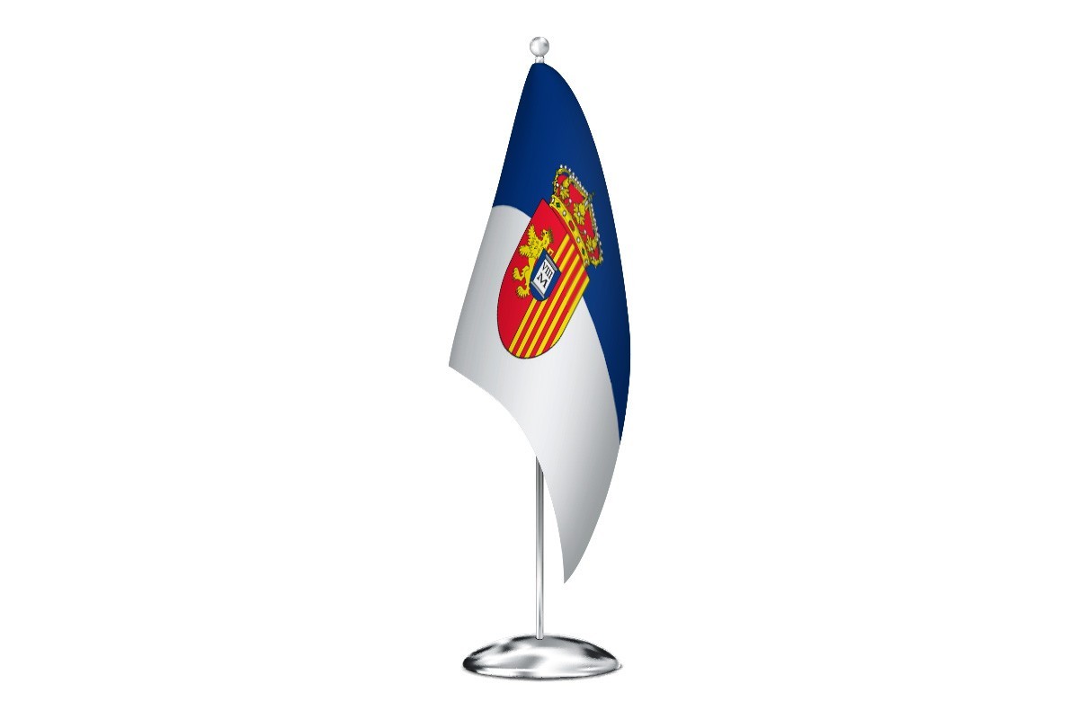 Bandera de despacho de Utebo de alta calidad