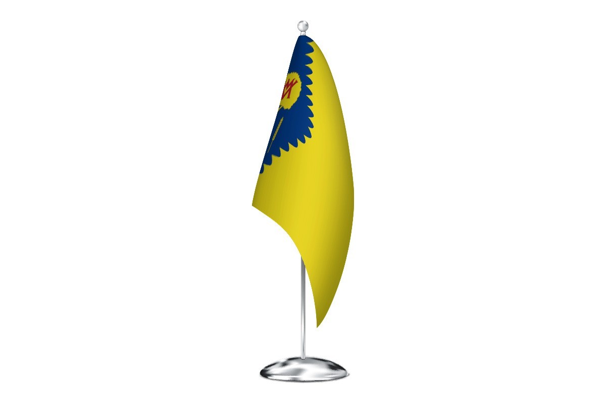 Bandera de despacho de Valmadrid de alta calidad