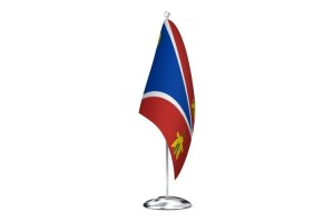 Bandera de despacho de Villadoz de alta calidad 123