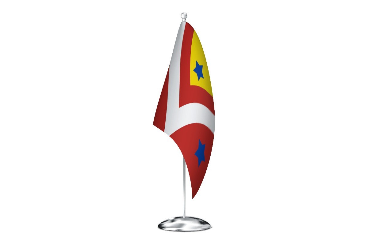 Bandera de despacho de Villalba de Perejil de alta calidad