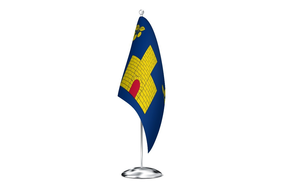 Bandera de despacho de Vilueña de alta calidad