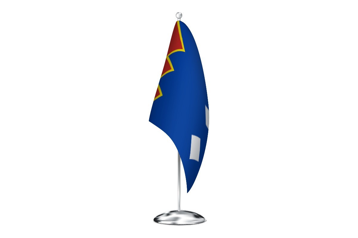 Bandera de despacho de Arcos de las Salinas de alta calidad